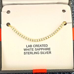 White Sapphire Bracelet